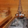 Sauna Deluxe evaporator bowl, herb pot, stainless steel for sauna infusion, 30 cm